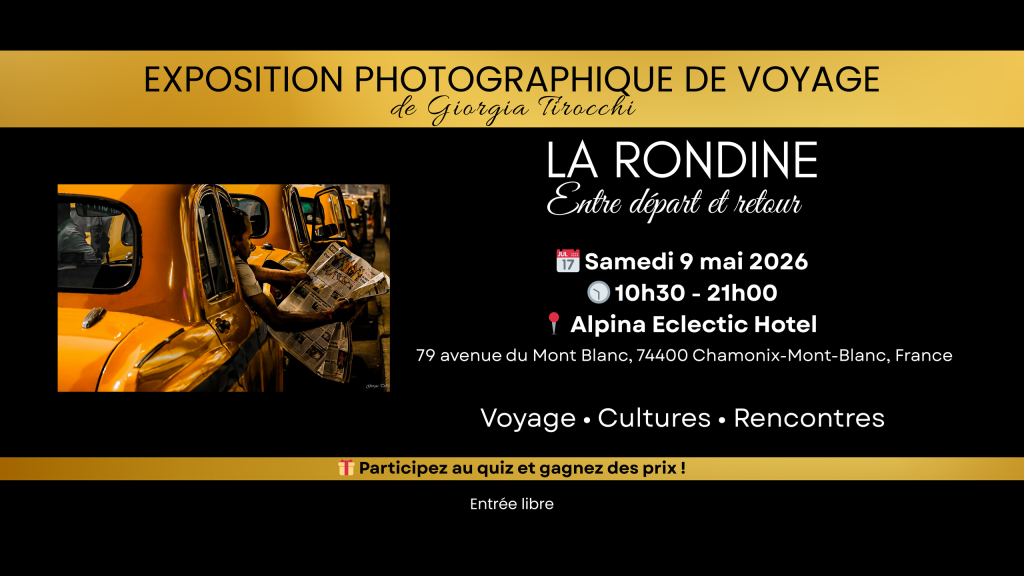 Exposition photographique de voyage